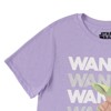 Ladies Star Wars Yoda T-Shirt - Star Wars Ladies Baby Yoda Curved Hem Hi Lo Shirt - 3 of 4