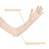 Allegra K Women's Fingerless Opera Length Arm Sleeve - 4 of 4