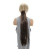 Unique Bargains Long Straight Hair Wig Hair Clips 21.65" Length 1 Pc - 3 of 4