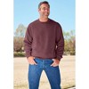KingSize Tall Wicking Fleece Crewneck - 4 of 4