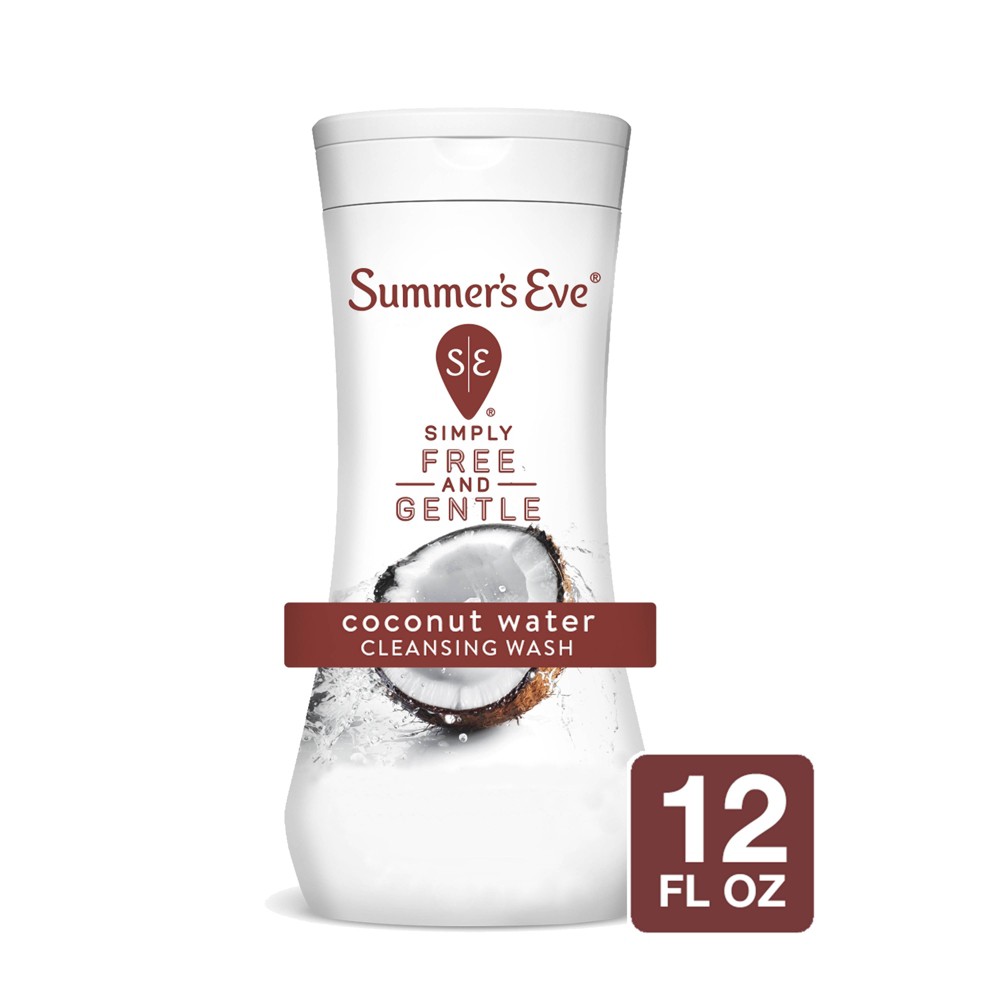 UPC 041608000023 product image for Summer's Eve Simply Free and Gentle Cleansing Wash - Coconut Water - 12 fl oz | upcitemdb.com