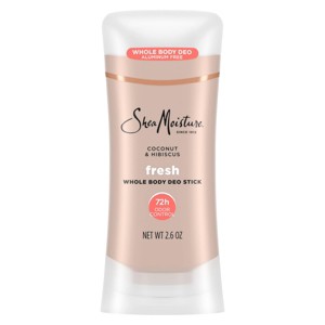 SheaMoisture Whole Body Deodorant Stick - Coconut & Hibiscus, Aluminum Free - 2.6oz - 1 of 4