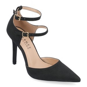 Journee Collection Womens Lilyann Multi Strap Stiletto Pointed Toe Pumps - 1 of 4