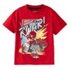 Power Rangers 3 Pack Graphic T-Shirts Red/Blue/Gray - 3 of 4
