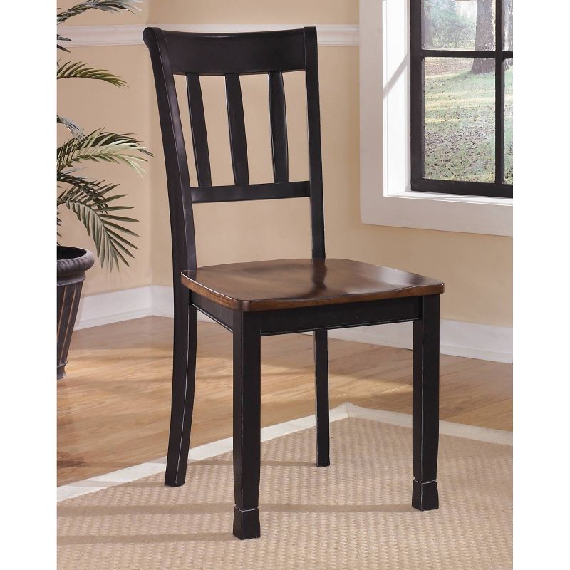 2pc Owingsville Dining Room Side Chair Brown - Signature Design by Ashley, 2 of 14