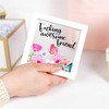 Pavilion Gift Company - Awesome Friend - 5" x 5" Framed Glass Plaque - Wall Sign Panels - 4 of 4