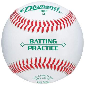 Diamond Sports Batting Practice Low-Seam Baseball (Dozen)
