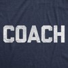 Mens Funny T Shirts Coach Sarcastic Sports Team Graphic Novelty Coaching Tee For Men - Crazy Dog Men's T Shirt Gift for Teacher Navy M - 2 of 4