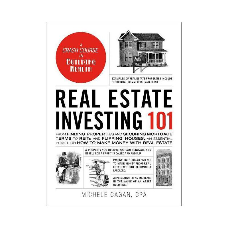 Real Estate Investing 101 - (Adams 101) by  Michele Cagan (Hardcover), 1 of 2