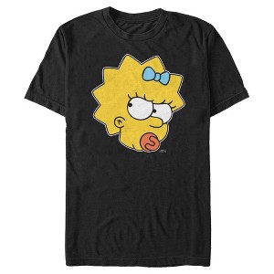 Men's The Simpsons Glaring Maggie T-Shirt - 1 of 4