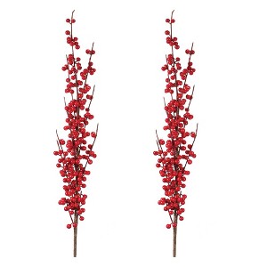 Ilex Berry Stem (Set of 2) - 1 of 3