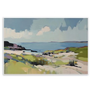 Stupell Industries Coastal Green Breeze Wall Plaque Art - 1 of 4