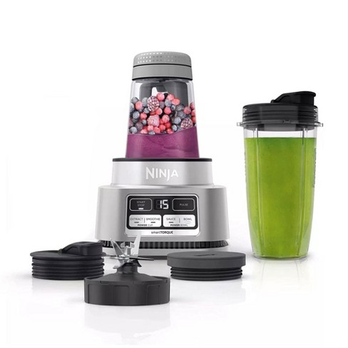 Ninja Foodi SS100 Smoothie Maker and Nutrient Extractor with SharkNinja Smooth Sipping 100 Recipe Book for BL480 and BL490 Series IQ Blenders - image 1 of 4