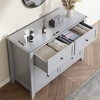 Dresser for Bedroom, Large 6 Drawer Dresser with Deep Drawers & Metal Knobs - 4 of 4