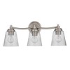 Craftmade Lighting Tyler 3 - Light Vanity in  Brushed Polished Nickel - 2 of 4