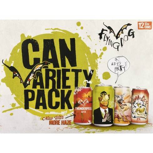 Flying Dog Beer Variety Pack - 12pk/12 Fl Oz Cans : Target