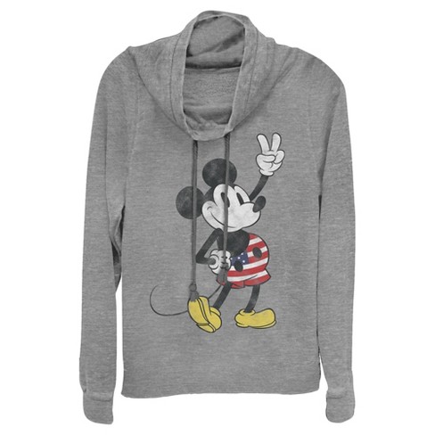 Mickey Mouse Peace Sweatshirt For Adults