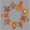 Boy's Marvel Christmas Gingerbread Cookie Circle Pull Over Hoodie - 2 of 4