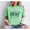 Simply Sage Market Women's Lucky Clover Stacked Short Sleeve Garment Dyed Tee - 2 of 4