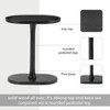 MH London Crawford 22" C Shape Solid Wood End Table - 4 of 4