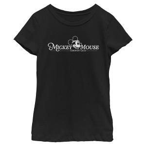 Girls Mickey & Friends Country Club Mickey T Shirt - 1 of 4