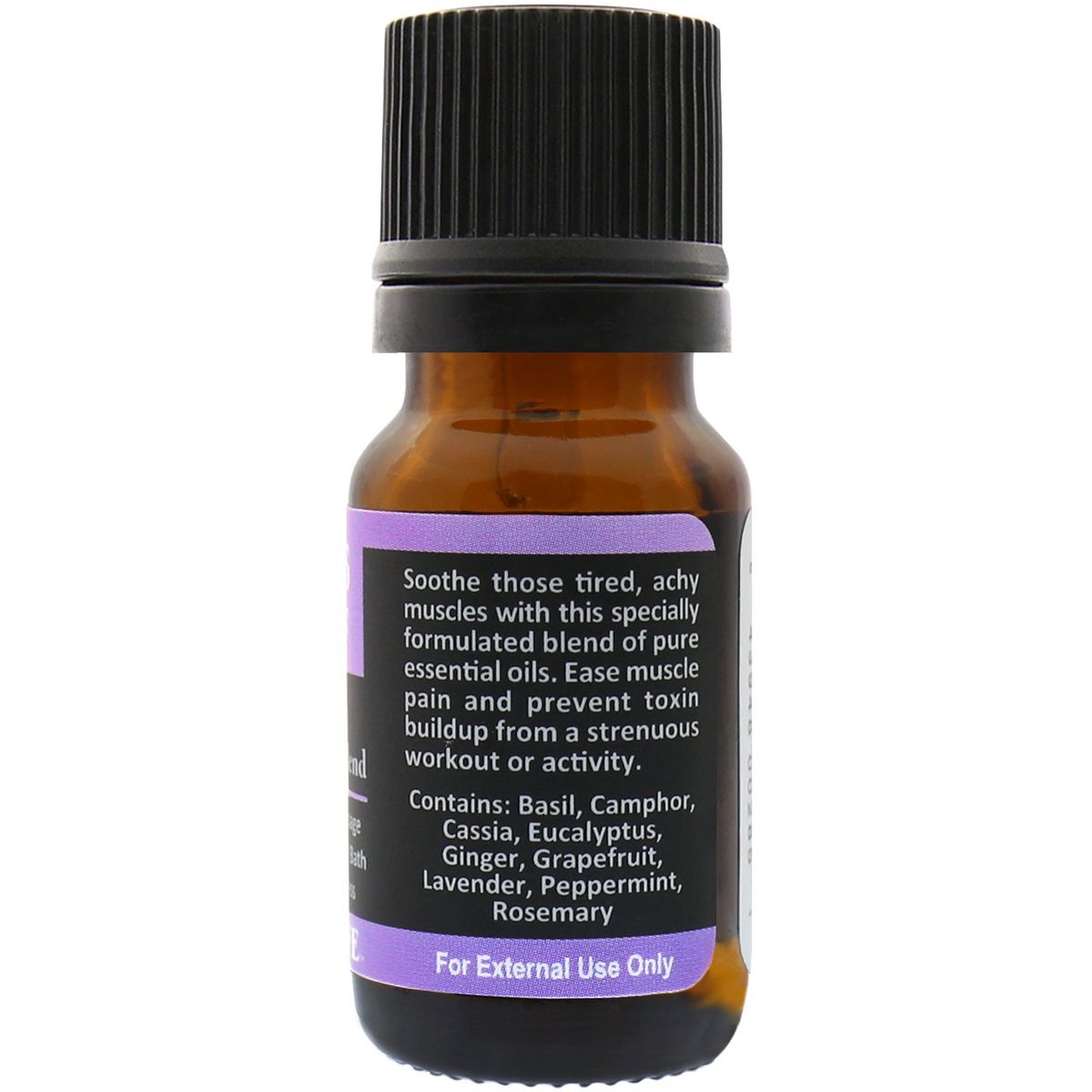 Plantlife Sports Relief Aromatherapy Essential Oil Blend – 100% Pure, Therapeutic Grade, No Additives or Fillers, Made in California, 10 ml - thumbnail 2