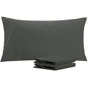 Brushed Microfiber Pillowcases, Super Soft Pillowcases with Envelope Closure - NTBAY - 1 of 4