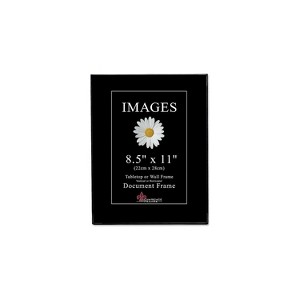 Lawrence Frames Image Collection 8.5" x 11" Plastic Black Picture Frame 6/Pack 350081 - 1 of 1