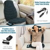 Angel Sar Massage Seat Cushion with Heat, 6 Vibration Motors, 5 Programs, Home Car Office Back Massager, Black - 4 of 4