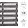 Modway Render Wall Mount Twin Headboard - 4 of 4