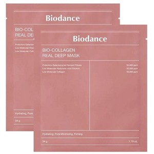 Biodance Bio Collagen Real Deep Mask (2 Sheets x 1.19 oz.) Face Sheet Masks for Intense Skin Hydration & Rejuvenation - 1 of 4