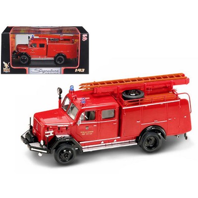 1964 Magirus Deutz 150 D 10 F TLF-16 Fire Engine 1/43 Diecast Car by Road Signature