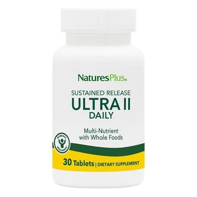 Ultra Two Sustained Release by Nature's Plus  -  30 Sustained Release Tablet