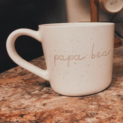 15oz Stoneware Papa Bear Mug - Threshold™ : Target