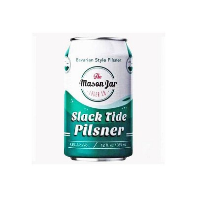 Mason Jar Slack Tide Pilsner - 6pk/12 fl oz Cans