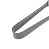 Unique Bargains Food Tongs Silicone Head Ice Tongs Sugar Cube Clip Food Tong Dishwasher Safe 304 Stainless Steel Silicone 5 Inch 1Pcs - 3 of 3