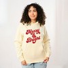 Simply Sage Market Women's Graphic Hoodie Bold Merry And Bright - 2 of 4