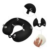 Unique Bargains U-Shaped Memory-Foam Neck Home Travel Outdoors Pillow Cushion 1Pc - 3 of 4