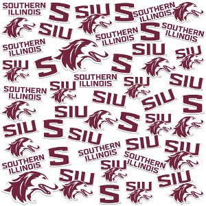 Southern Illinois University Spirit Logo 50Ct Sticker Packs Miscellaneous 50 Ct. Sticker Pack - 1 of 4