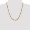 Black Bow Jewelry 5.25mm, 14k Yellow Gold, Concave Anchor Chain Necklace - 2 of 4