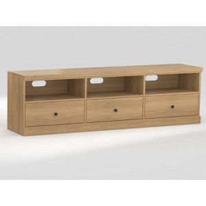 3-Drawer TV Stand with Frame Drawers - MDF & PB Construction - 1 of 1