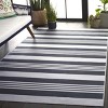 Malibu MBU821 Power Loomed Machine Washable Skid-Resistant Indoor Rugs - Safavieh - 3 of 4