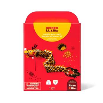 Make-Your-Own Lunar New Year Dragon Streamer Art Kit - Mondo Llama™