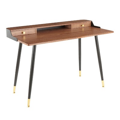 target walnut desk
