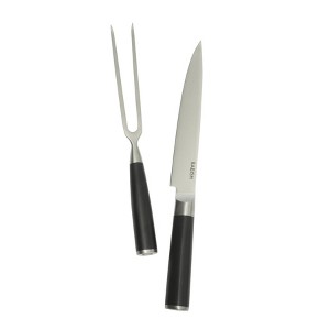 Babish 2-Piece Carving Knife and Fork Set – 8-Inch Stainless Steel Carving Knife with 6.5-Inch Fork - Ergonomic ABS Handles - 1 of 4