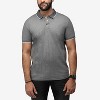 X RAY Men's Short Sleeve ribbed cuffs Polo Shirt - 3 of 4