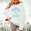 Simply Sage Market Yellowstone National Park Mountain Lightweight Garment Dyed Sweatshirt - 3 of 4