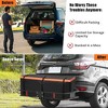 21 Cu.Ft. Hitch Bag Box Travel Cargo Luggage Carrier Waterproof Universal Fit With Lock - 4 of 4