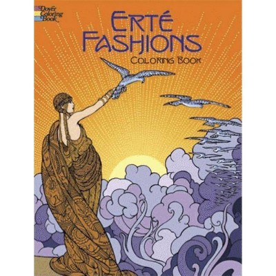 Erte Fashions Coloring Book - (Dover Pictorial Archives) (Paperback)