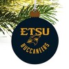 ETSU Buccaneers Wood Christmas Tree Holiday Ornament - 4 of 4